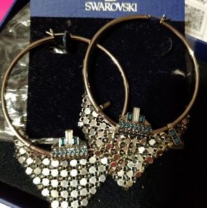 Swarovski Hoops
